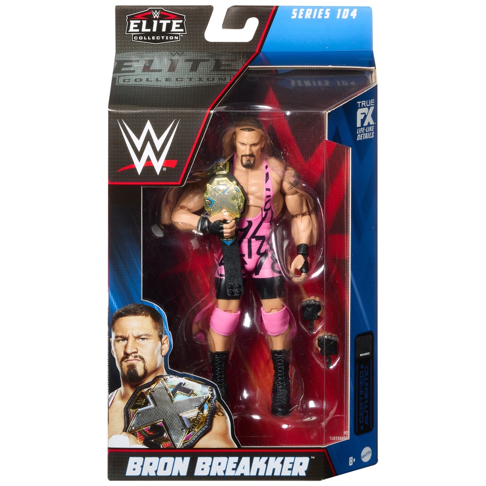 WWE Elite Series 104 Bron Breakker Action Figure Chase Assortment ...