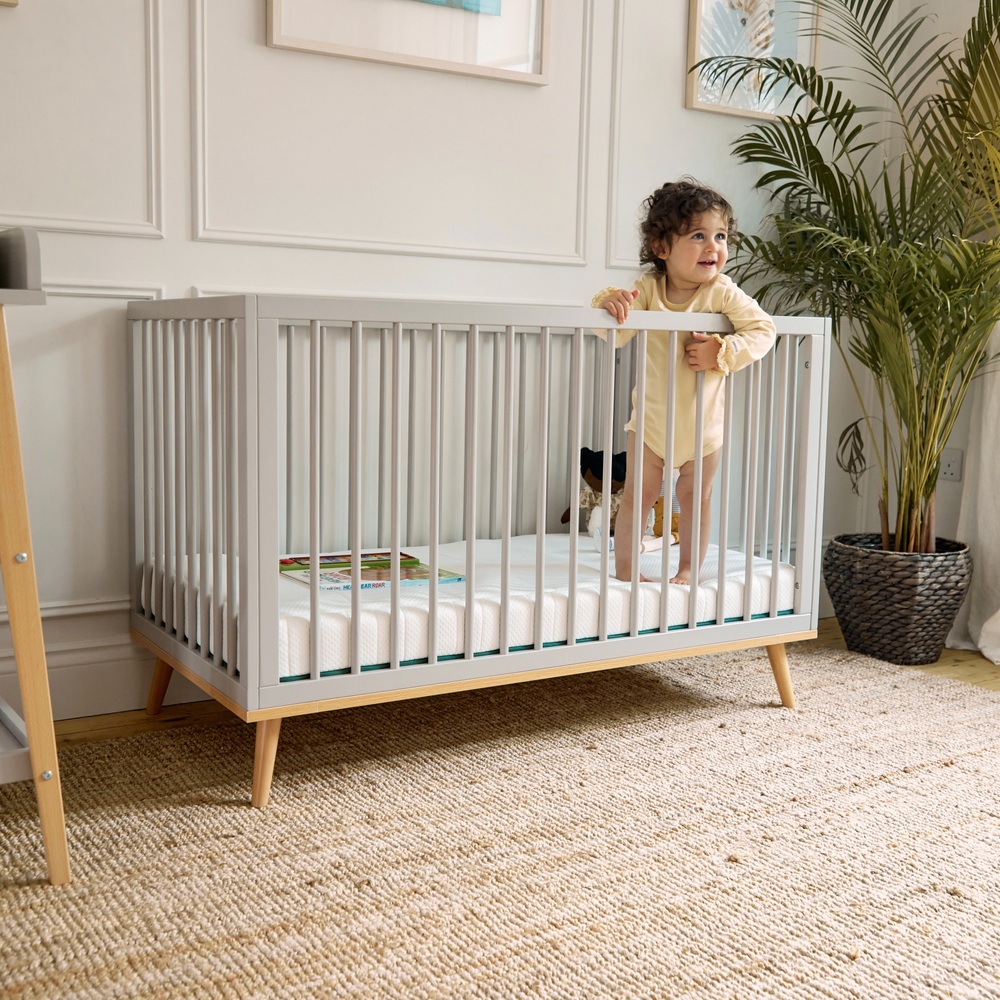 Baby Elegance 120x60cm Cot Stratus Fibre Mattress Smyths Toys UK