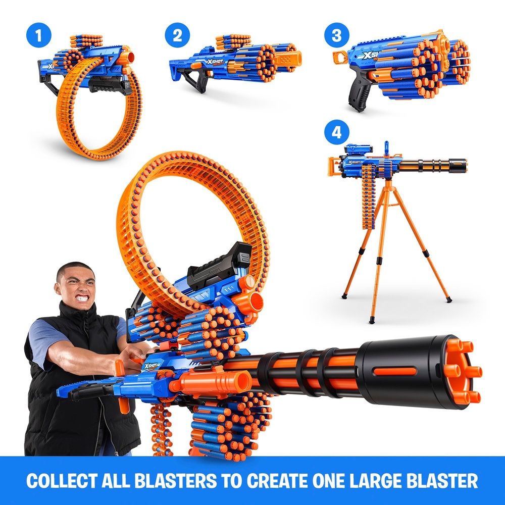 X-Shot Insanity Mega Barrel Blaster, 1 unit - Kroger