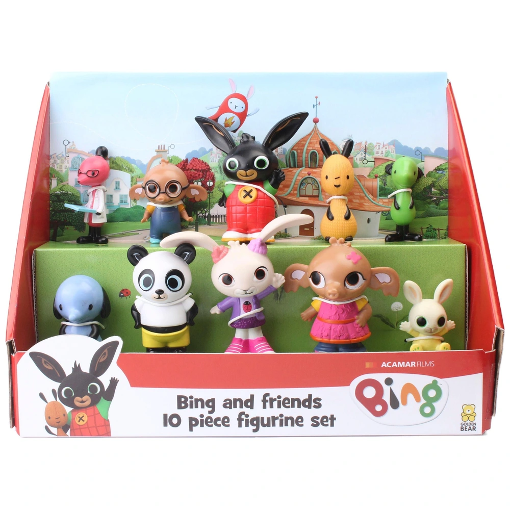 Giochi Preziosi Bing Figuren – Bing & Flop – 6 Cm – Bunte Sammelfiguren Aus Der TV-Serie – Perfekt Für Kleine Bing-Fans Giochi Preziosi Bing Figuren 6 Cm