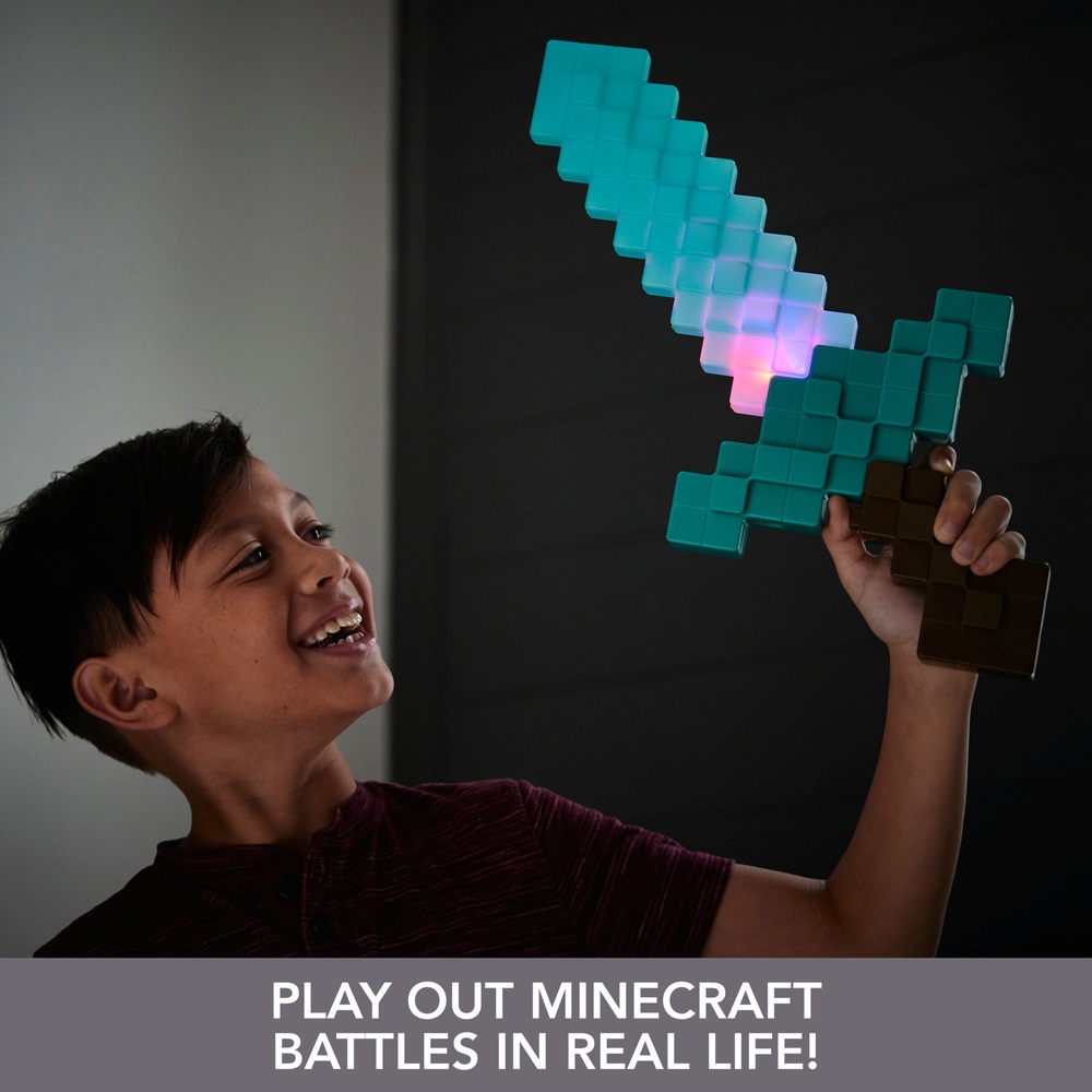 Minecraft - Épée De Diamant Enchantée