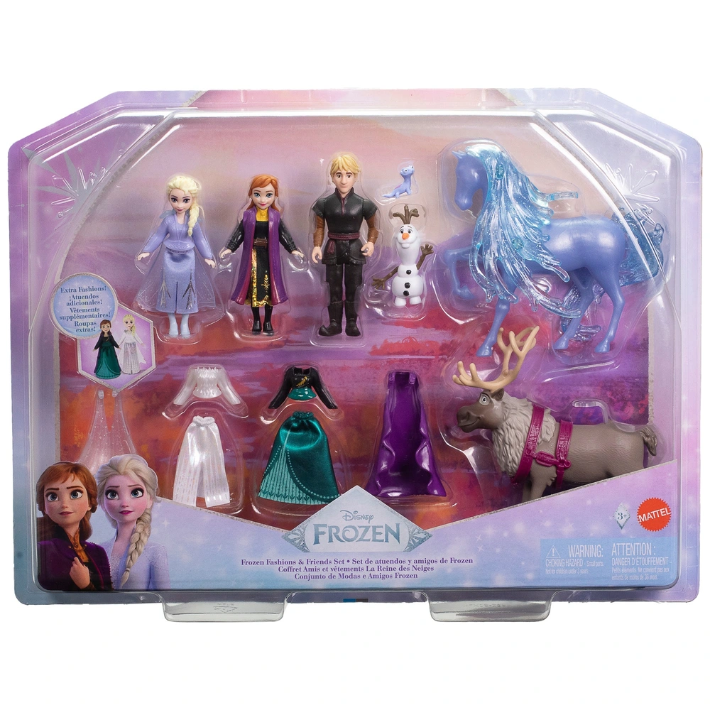 Disney La Reine Des Neiges Coffret Poupées Et Figurines Smyths