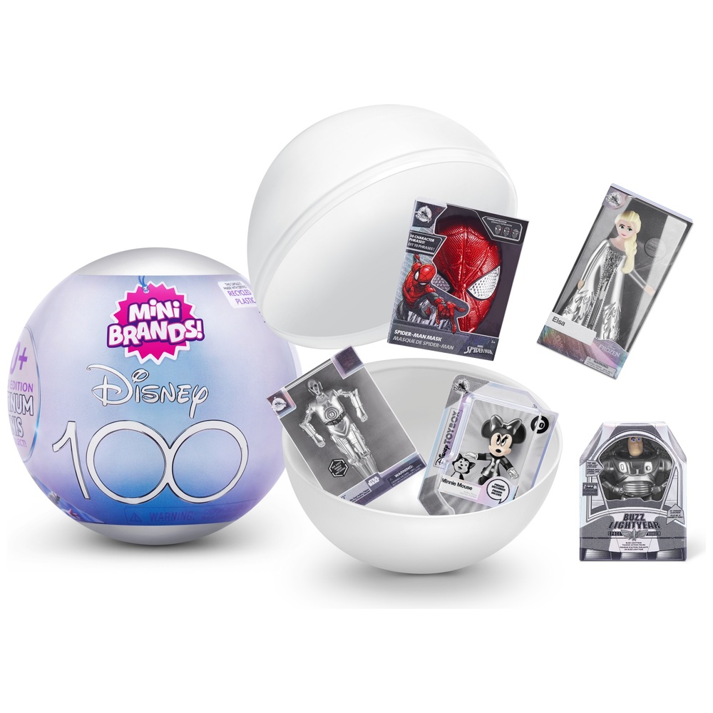 Disney 100 Mini Brands Limited Edition Platinum Capsule Assortment