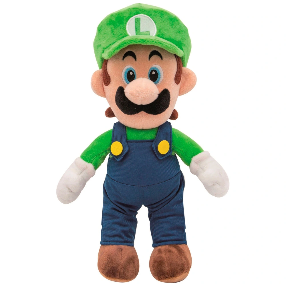 Peluche Super Mario Luigi 30 cm à 9,99€ chez Smyths