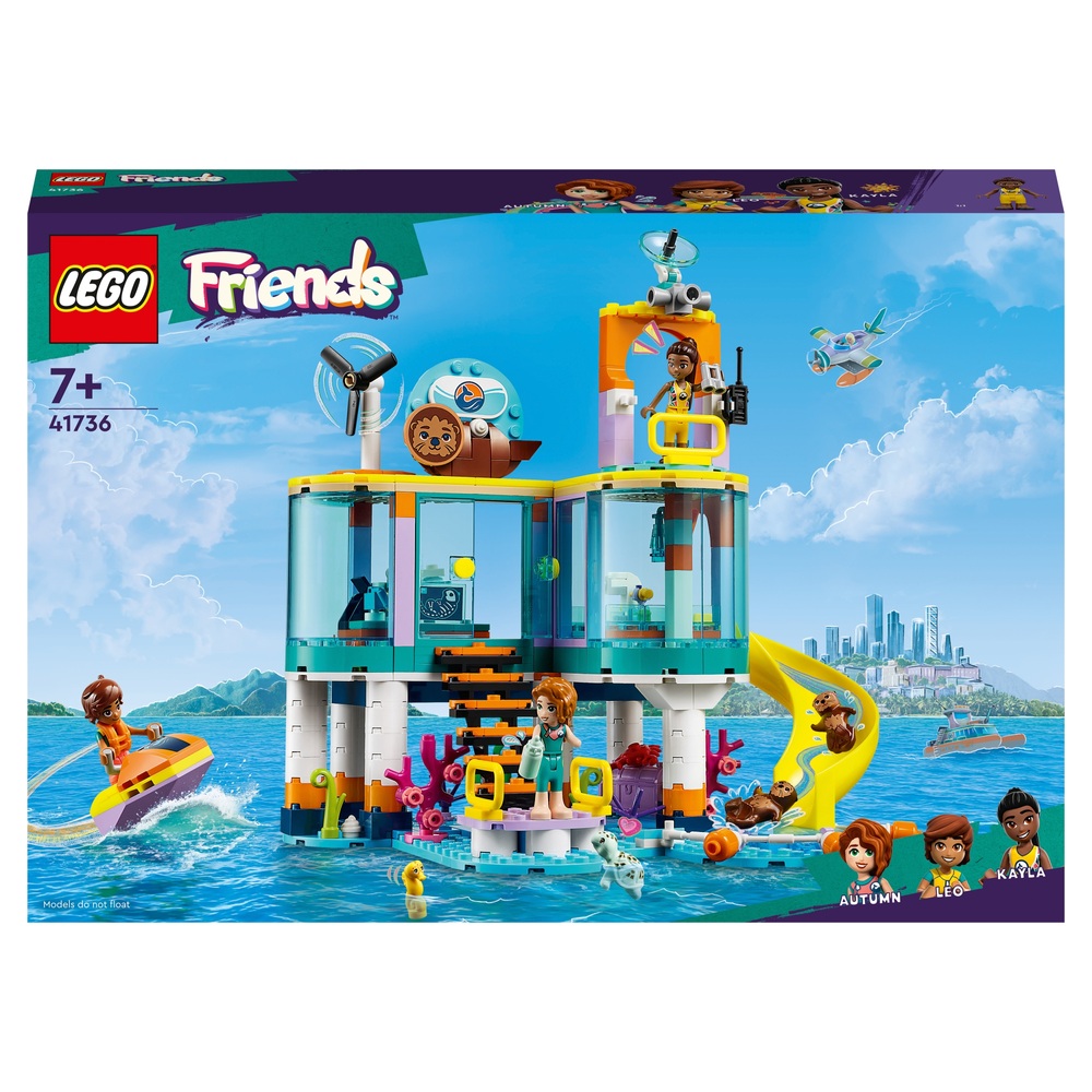 LEGO Friends 41736 Sea Rescue Centre Toy Animal Vet | Toys UK