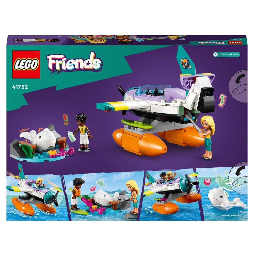 Friends 41752 Sea Rescue Plane Toy Whale Figure | Toys Ireland