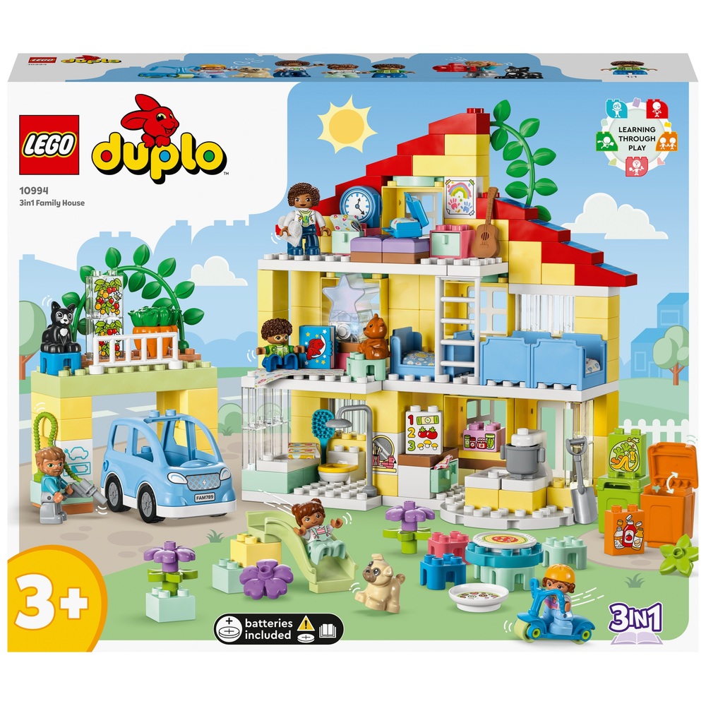 LEGO DUPLO 10994 3 in 1 Familienhaus Set Smyths Toys Deutschland