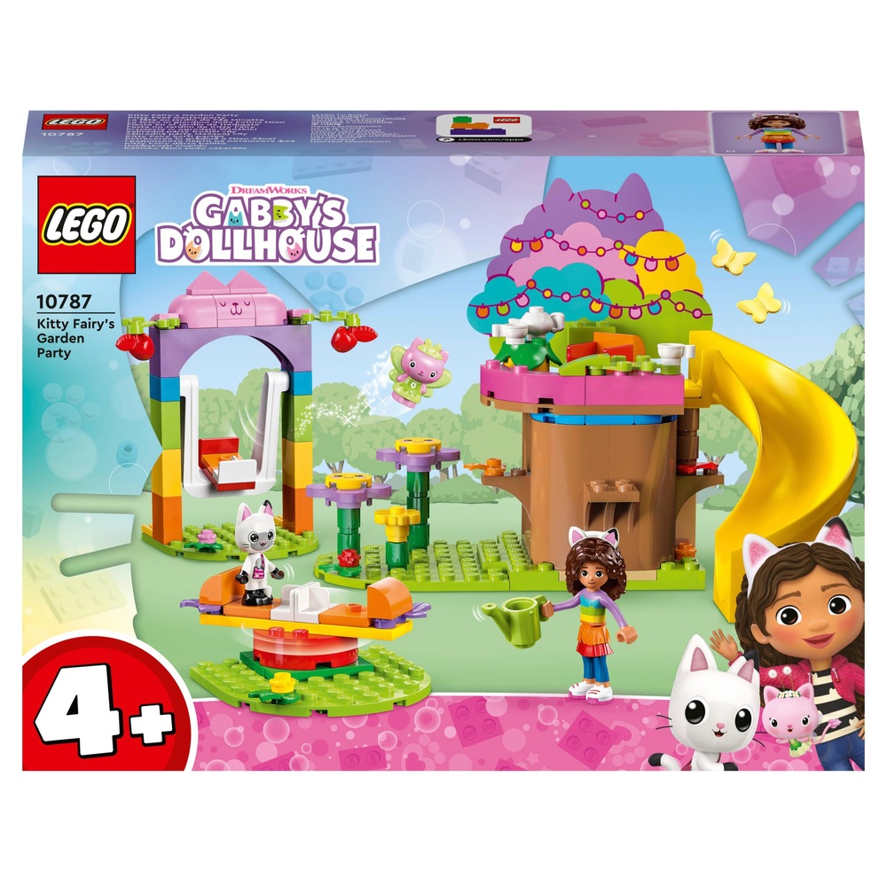 LEGO Gabby's Dollhouse 10787 Kitty Fairy's Garden Party Set