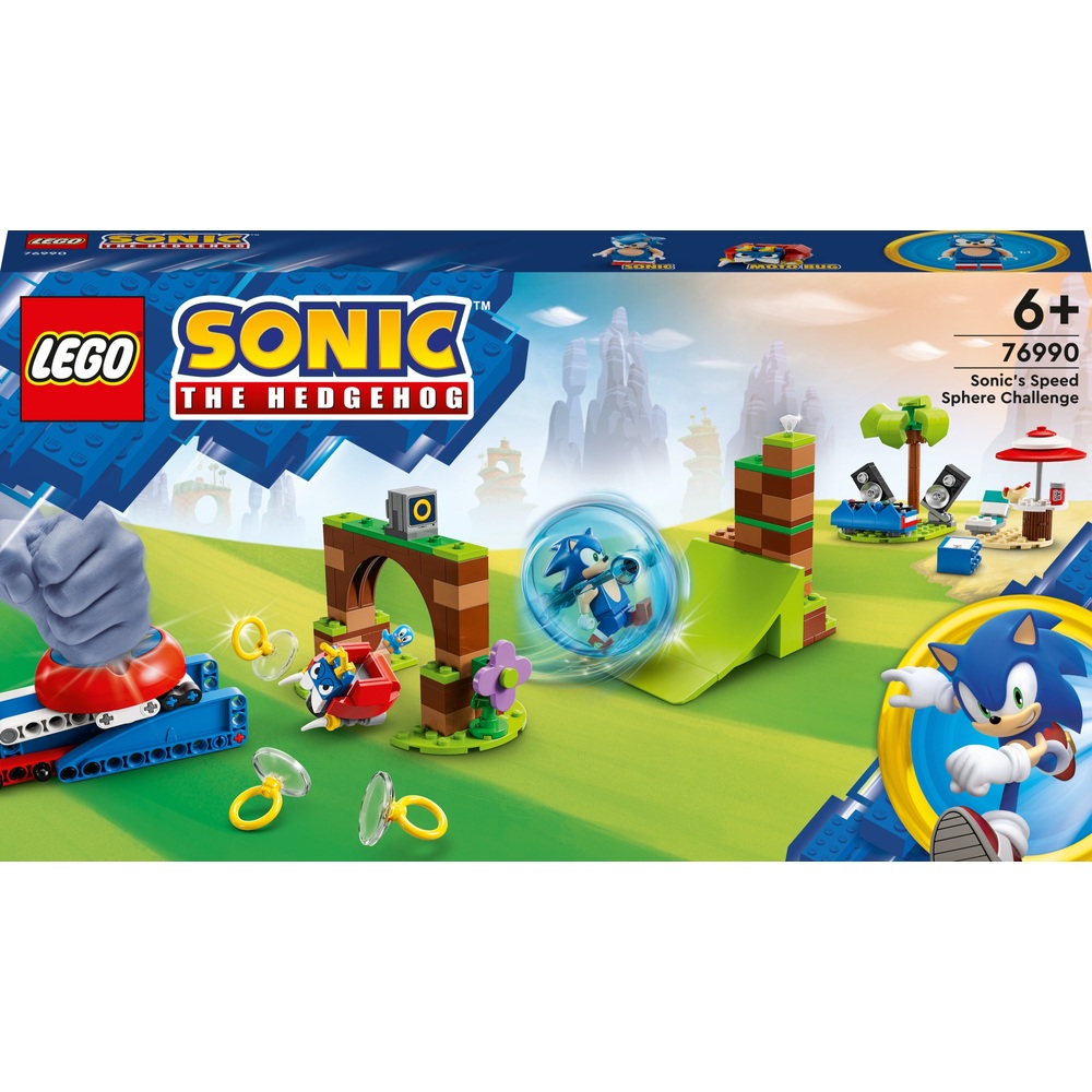 LEGO Sonic the Hedgehog 76990 Sonic’s Speed Sphere Challenge Building Set