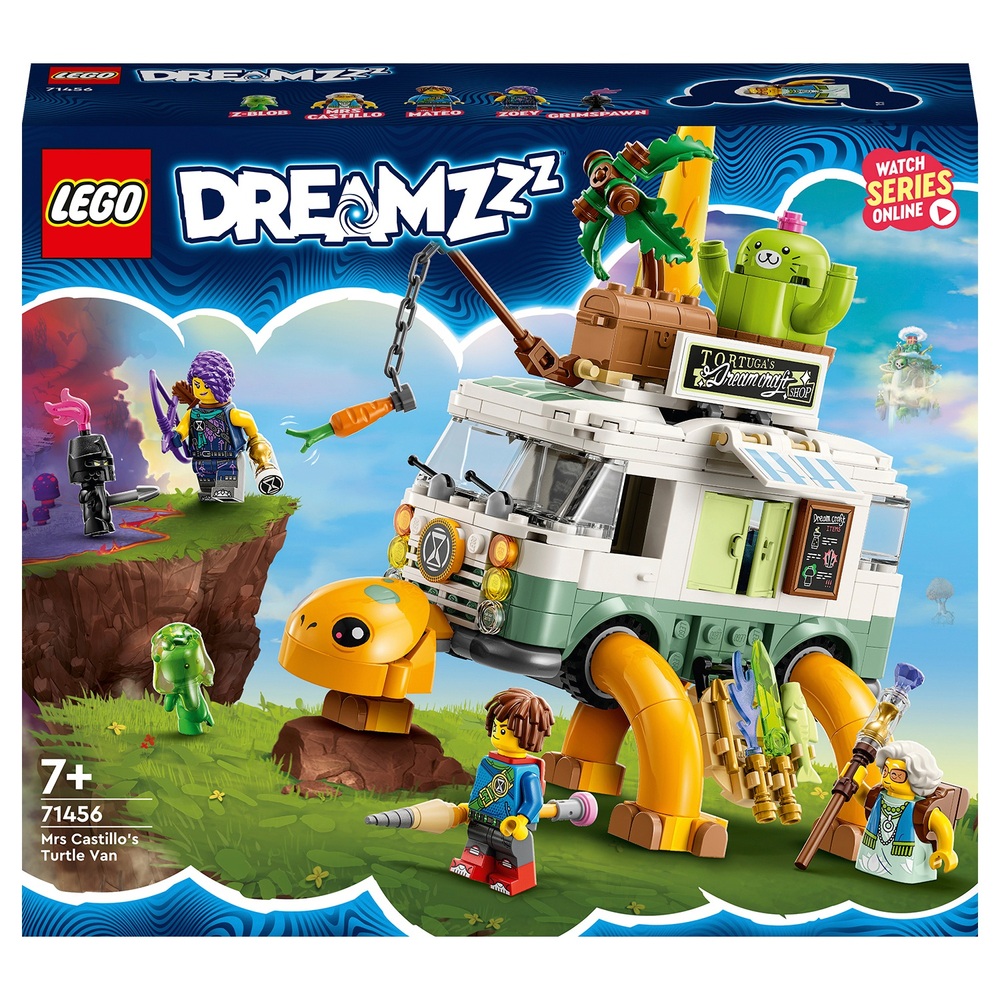 LEGO DREAMZzz 71456 Mrs. Castillo's Turtle Van Building Toy Set