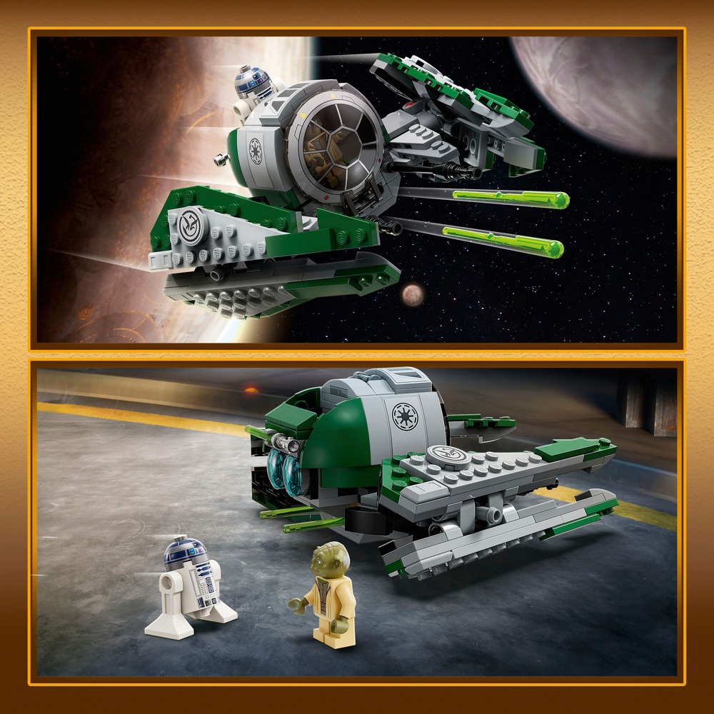 LEGO Star Wars Le Chasseur Jedi de Yoda 75360 LEGO : la boîte à Prix  Carrefour