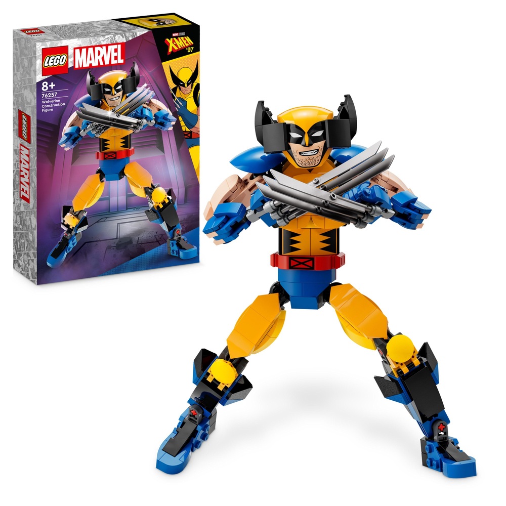 LEGO Marvel 76257 Wolverine Construction Figure X-Men Toy | Smyths Toys UK