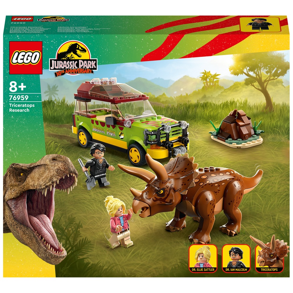 LEGO Jurassic World 76959 La recherche du tricératops 76959