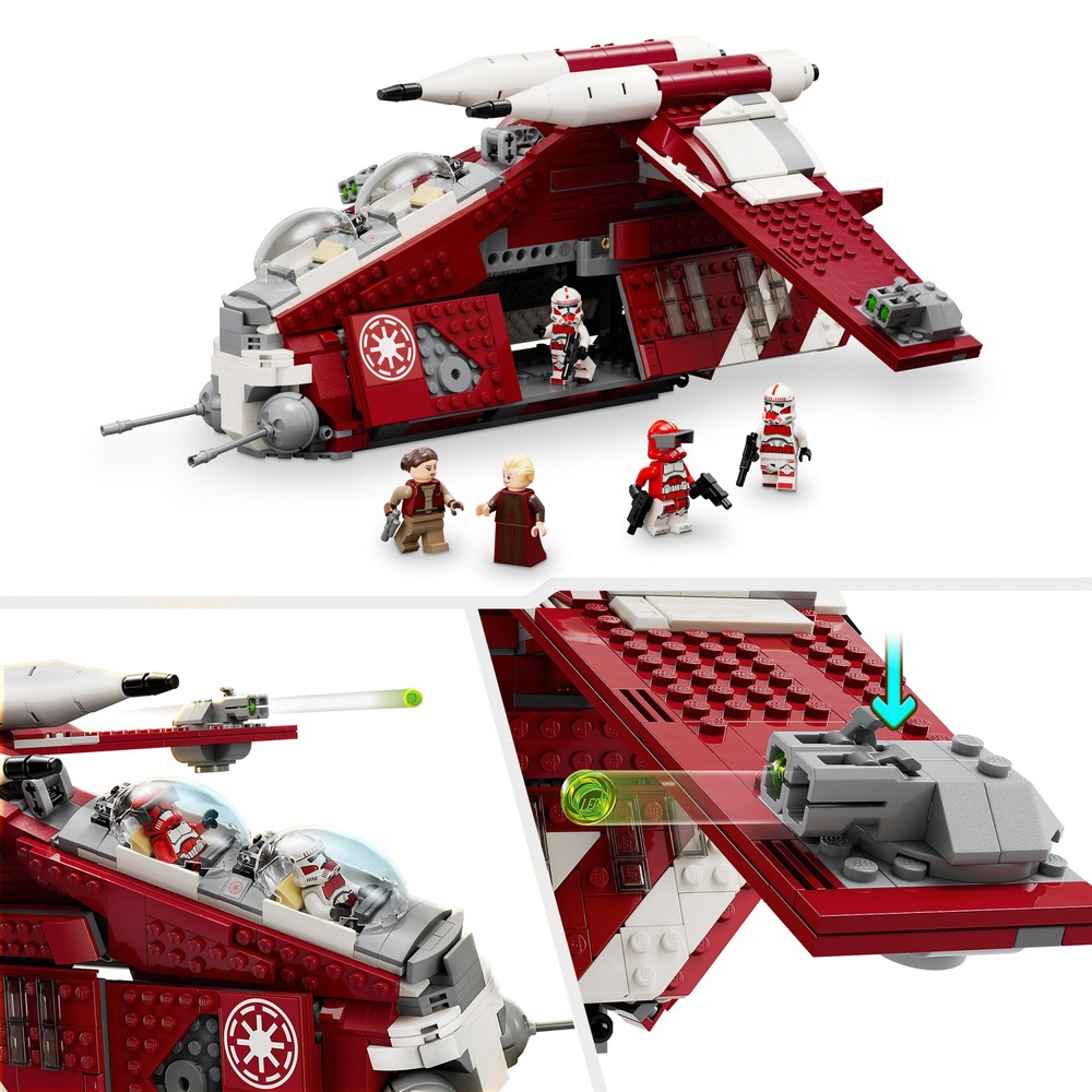 LEGO Star Wars 75354 Coruscant Guard Gunship Building Set