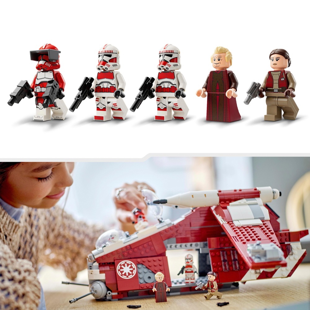 ▻ LEGO Star Wars 75354 Coruscant Guard Gunship: the set is online