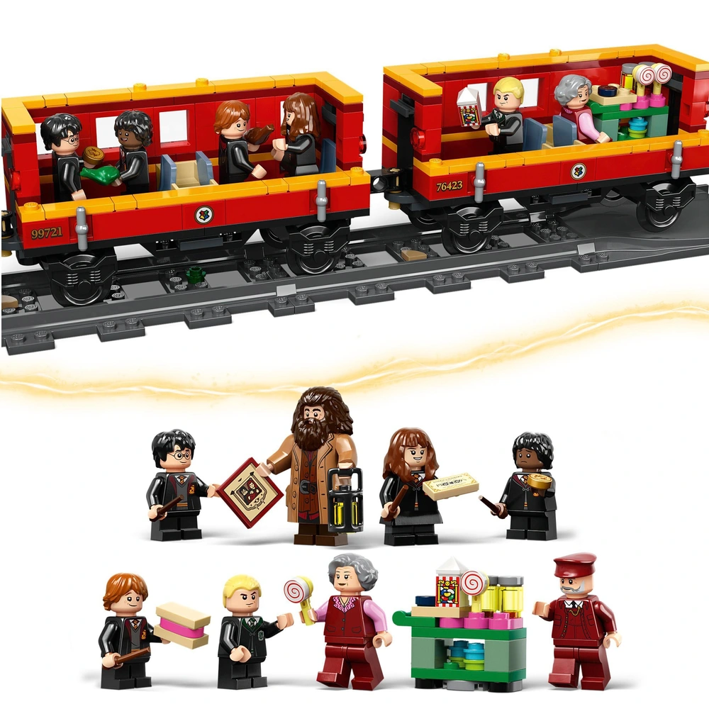 LEGO Harry Potter 76423 Hogwarts Express Train Set with Hogsmeade