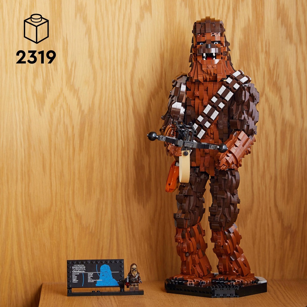 Christmas best sale chewbacca lego