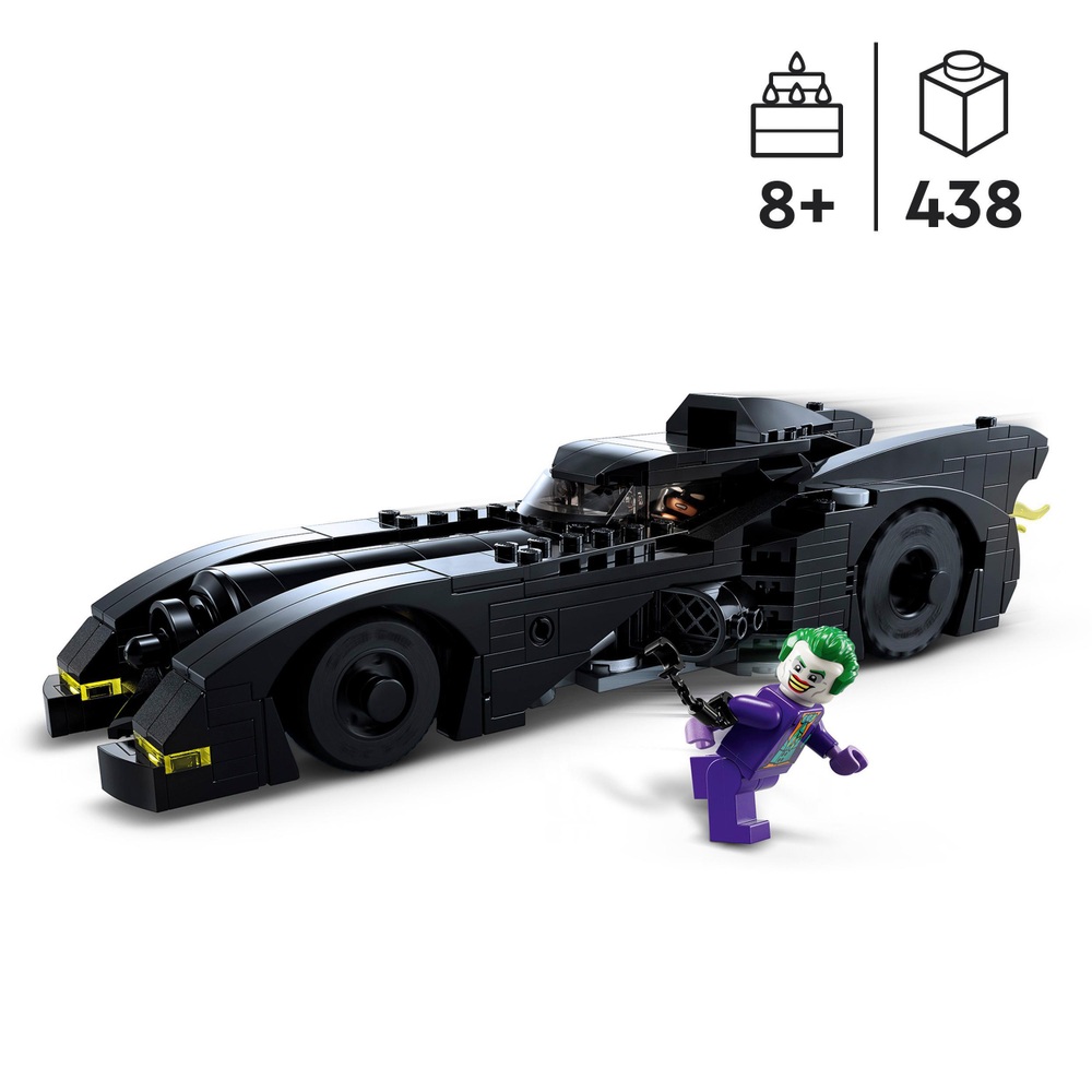 LEGO DC 76224 Batmobile Batman vs. The Joker Chase Car Toy