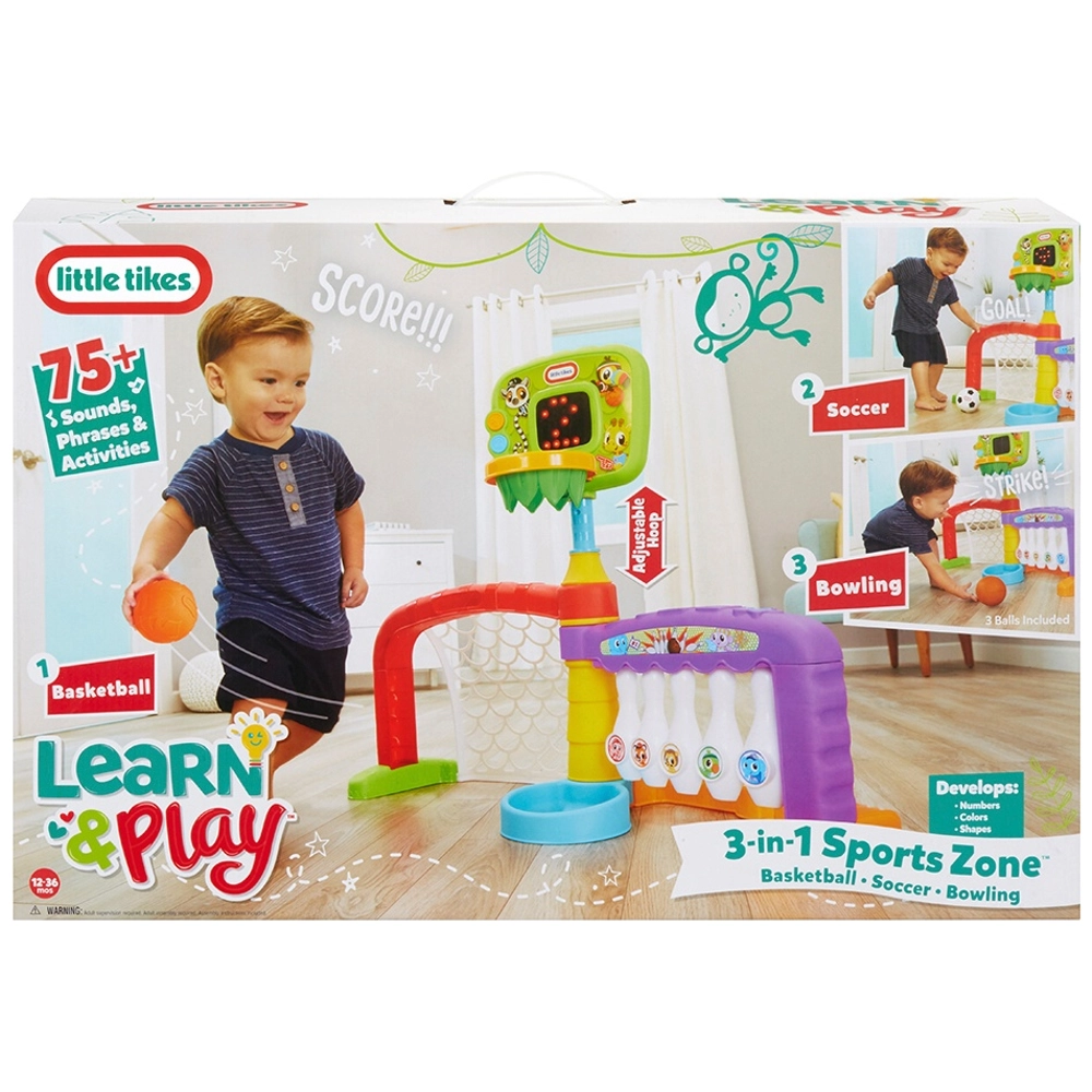 Little Tikes Learn Play 3-in-1 Sports Zone Smyths Toys UK