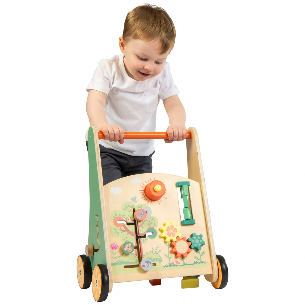 Squirrel Play Wooden Activity Baby Walker Smyths Toys UK