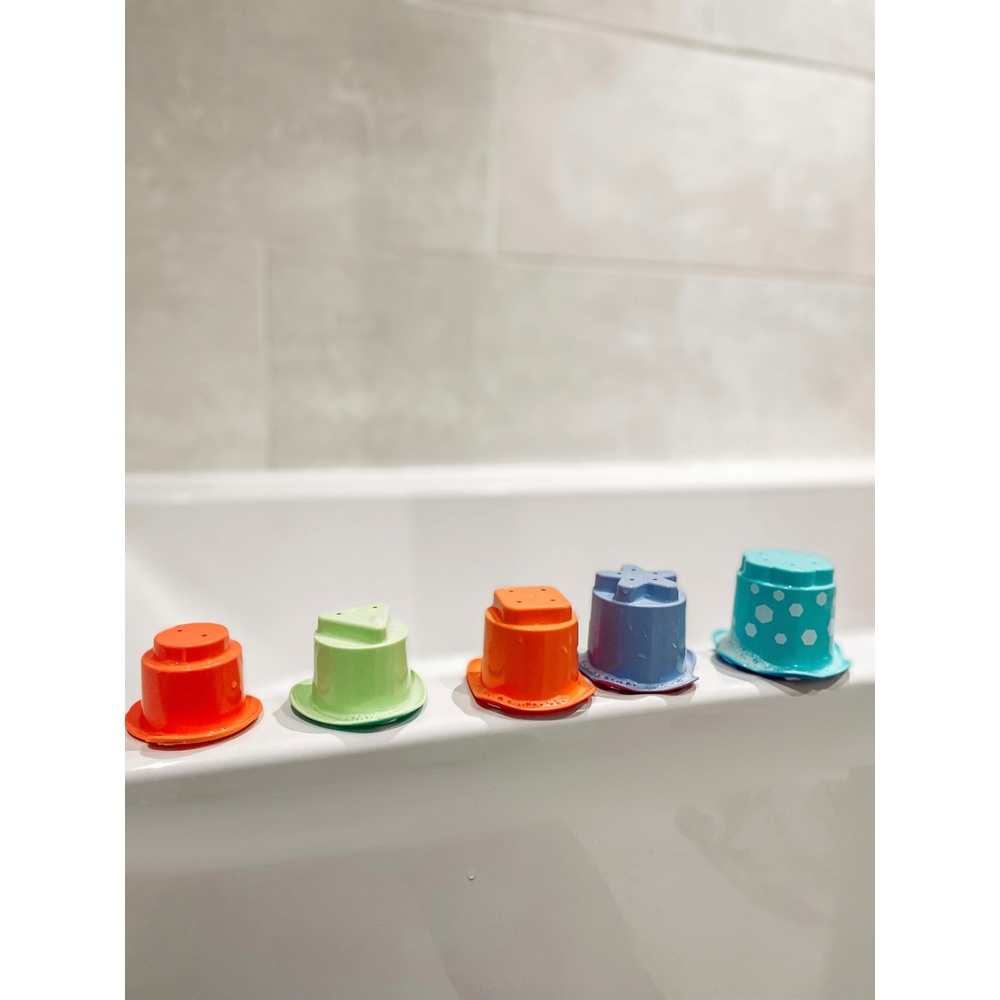 Whale Stacking Bath Cups – Nuby