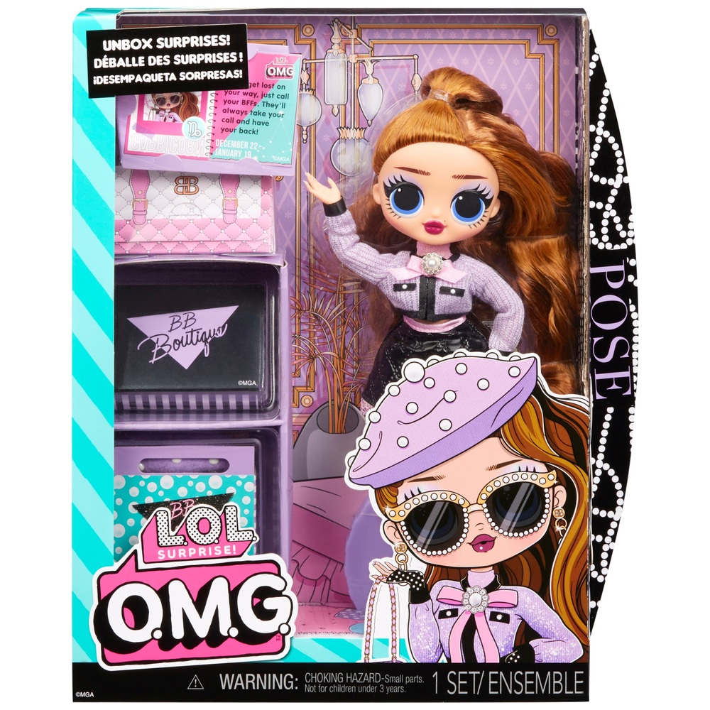 L.O.L. Surprise O.M.G. Pose Fashion Doll Smyths Toys UK