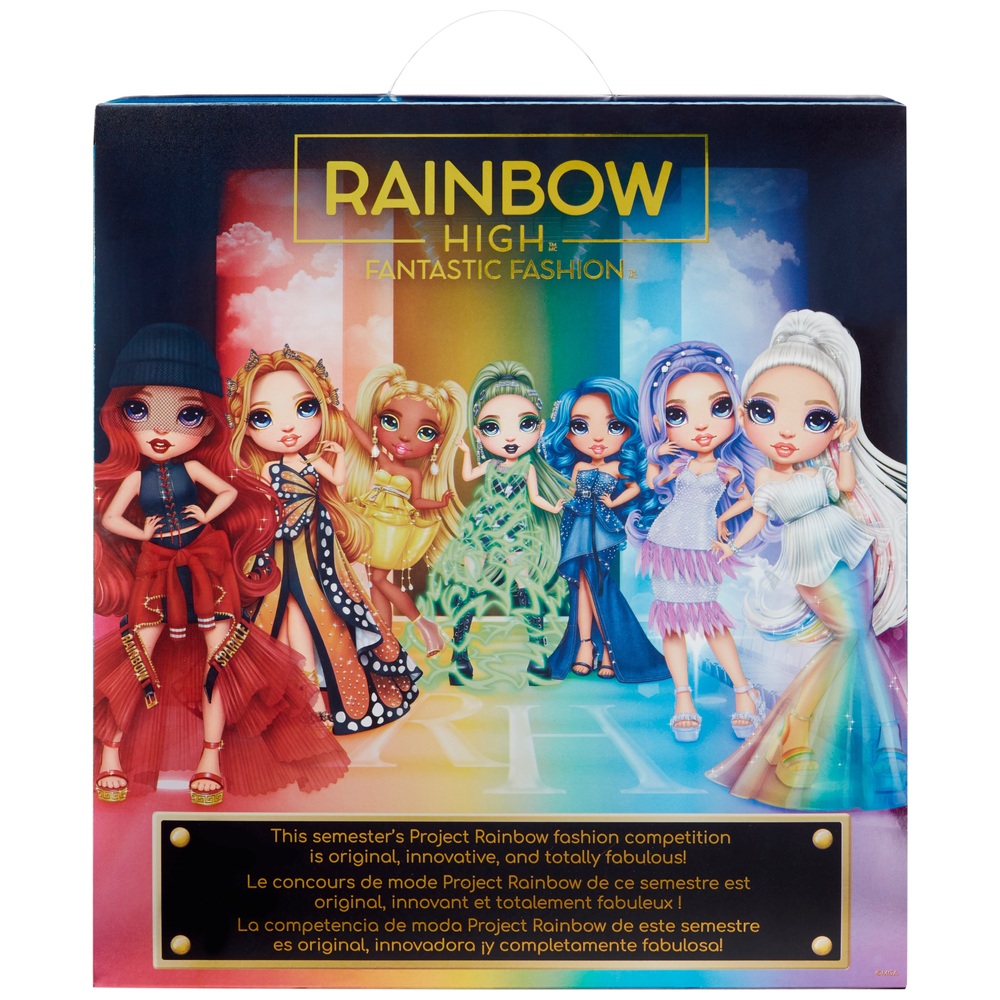 Rainbow high studio de mode avec poupée et accessoires - fashion