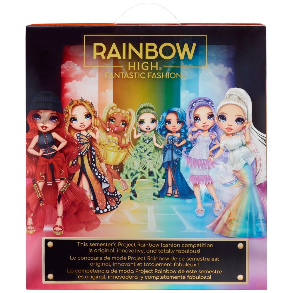 Rainbow High Fantastic Poppy Rowan Orange Doll Fashion Playset