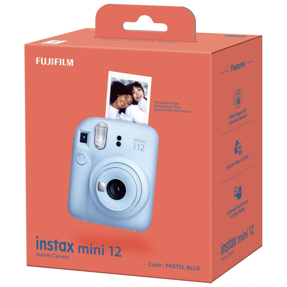 Fujifilm Instax Mini 12 Instant Camera without Film Pastel Blue