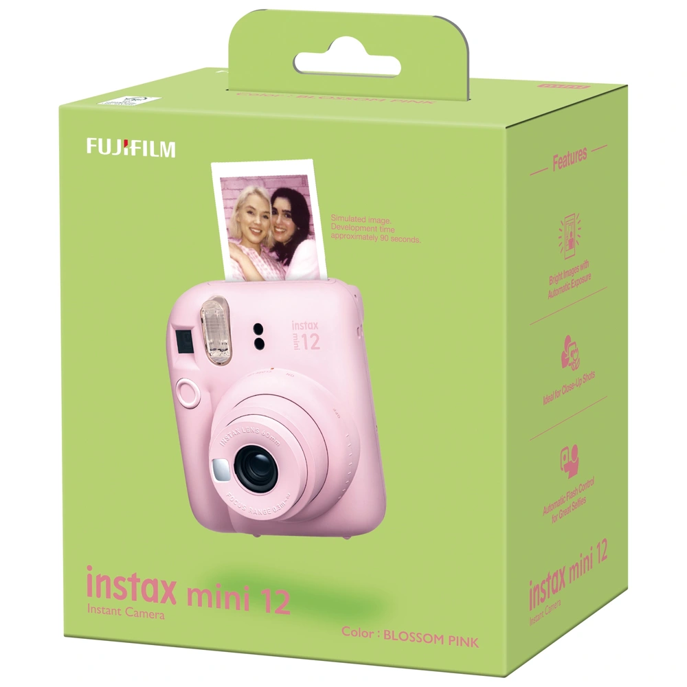 Fujifilm Instax Mini 12 Instant Camera without Film Blossom Pink