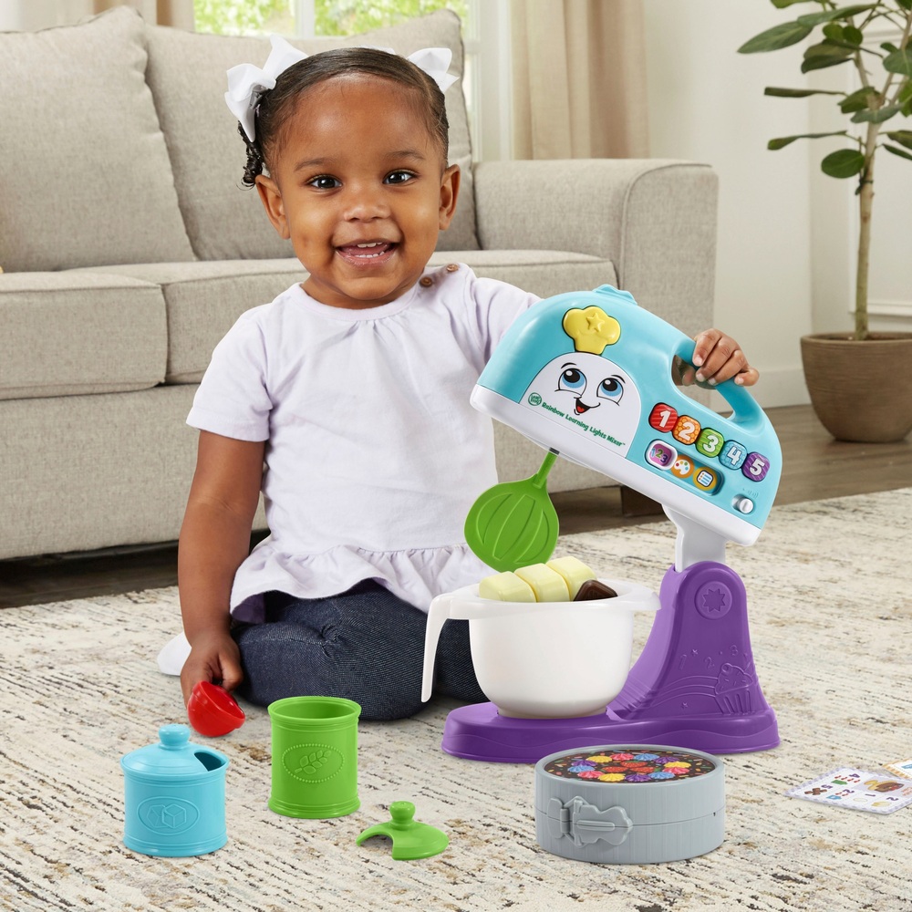 Leapfrog rainbow learning lights mixer set smyths toys ireland