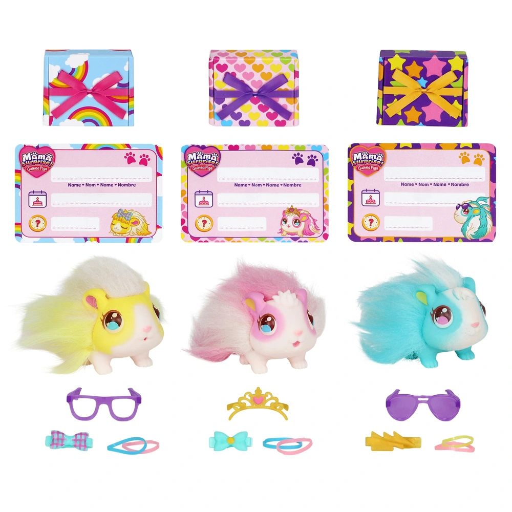 Little Live Pets Mama Surprise - Cochon D'Inde Interactif Avec Bébés Surprises, à Partir De 4 Ans