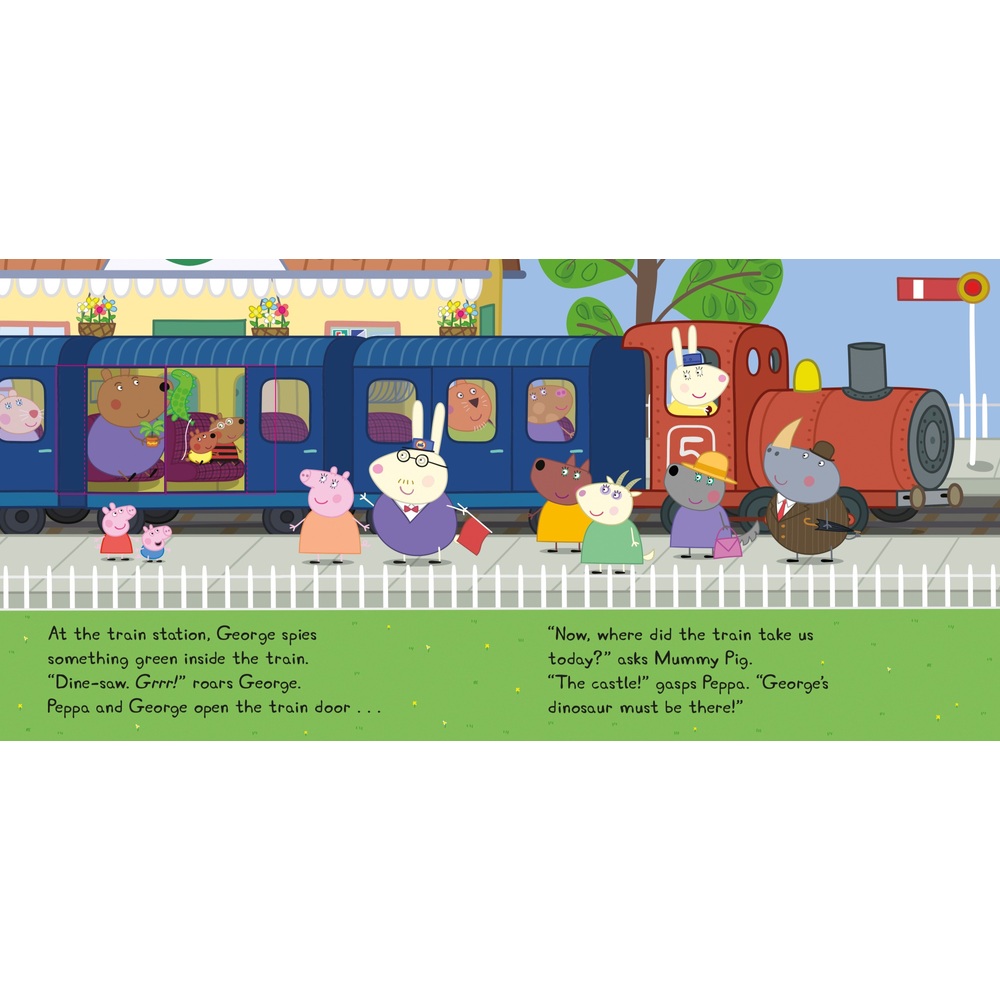 Peppa Pig : Where's George's Dinosaur? A Lift The Flap Book | Smyths ...