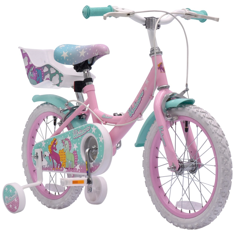 16 Inch Unicorn Bike Smyths Toys UK