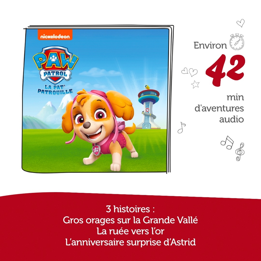 Jouet Multimédia Tonies La Pat' Patrouille Stella - Accessoire Conteuse D'histoire | Soldes Fnac