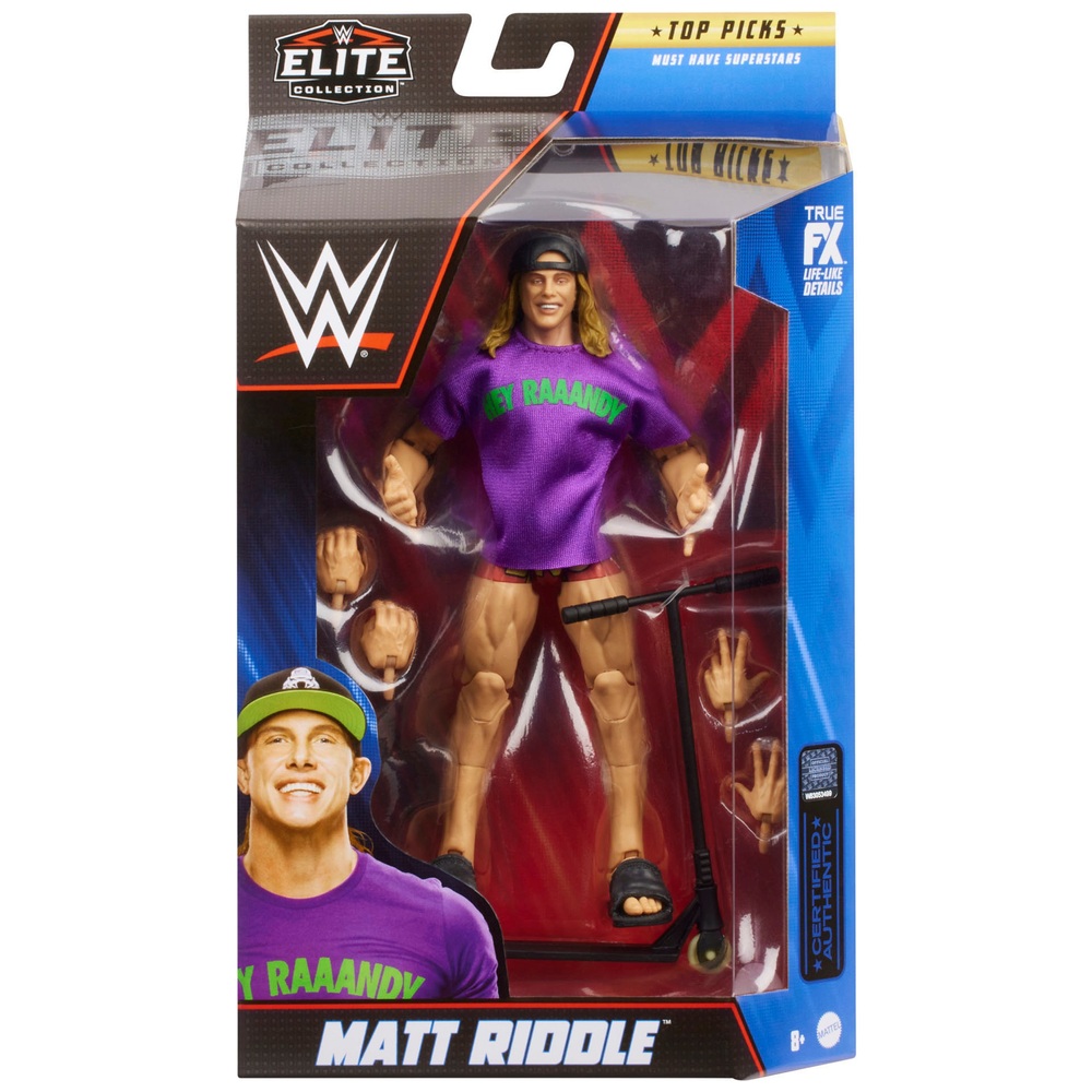 WWE Elite Collection Series 4 Top Picks Matt Riddle Action Figure