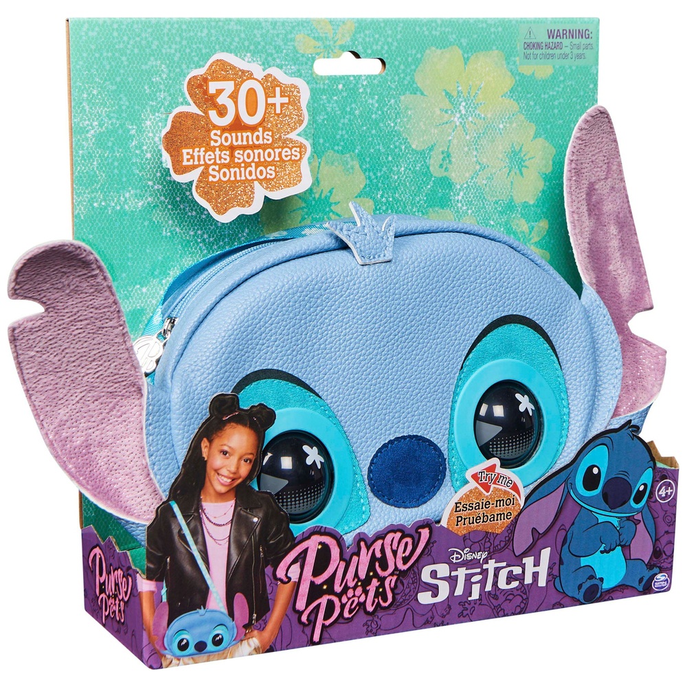 Purse Pets Disney Stitch Interactive Pet Toy and Shoulder Bag - Macy's