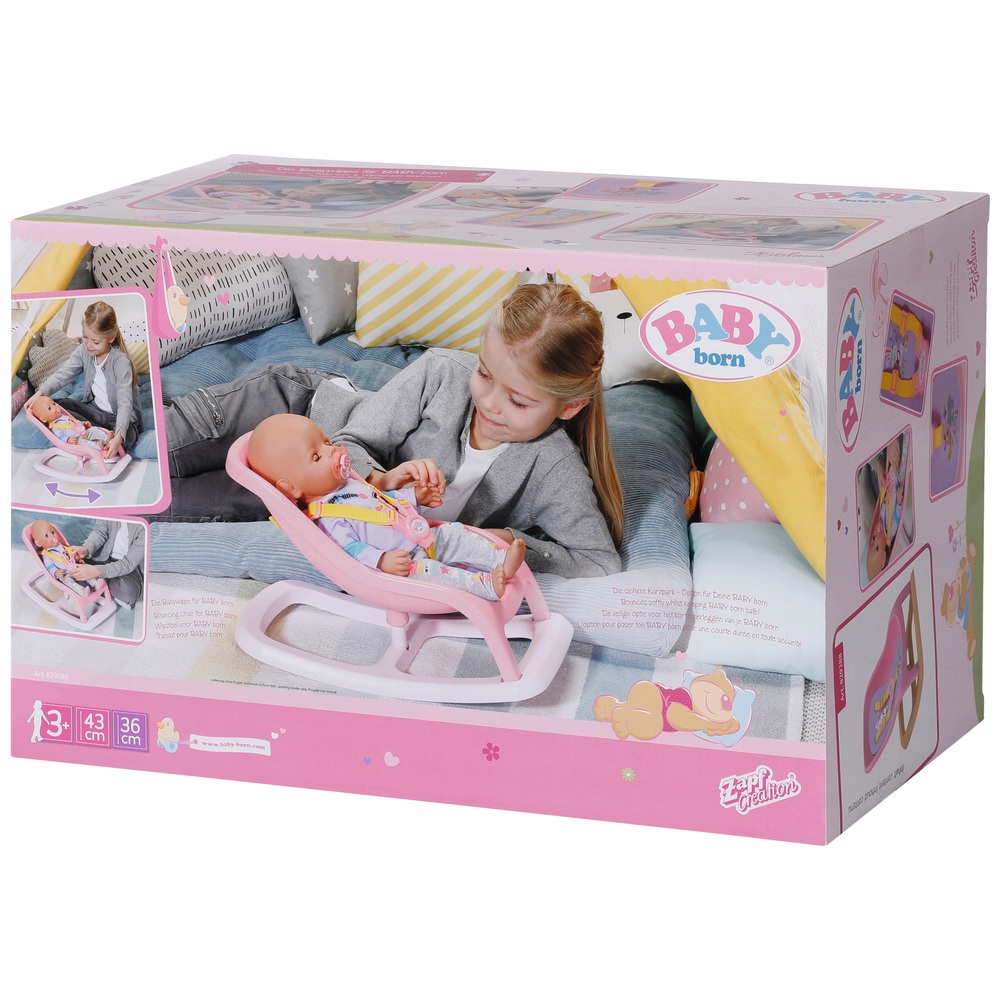 dolls bouncer chair