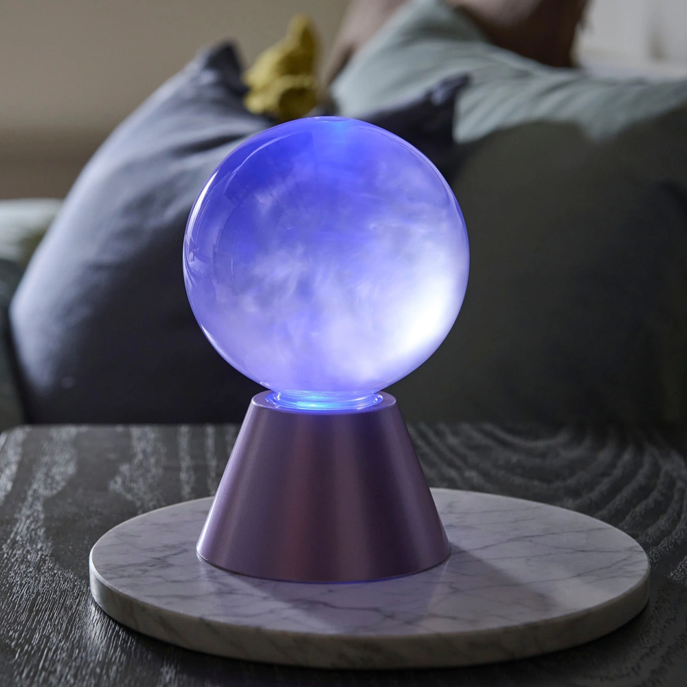 Pocket Play Cosmic Glow Lampe Glaskugel Nachtlicht mit Nebel und Farbwechsel