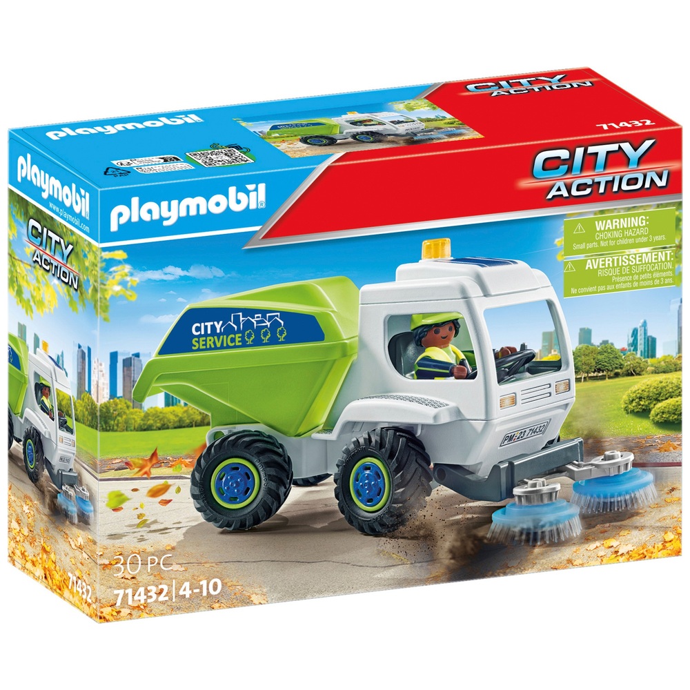 Playmobil - City Action 71431 Camion De Recyclage Avec Conteneur