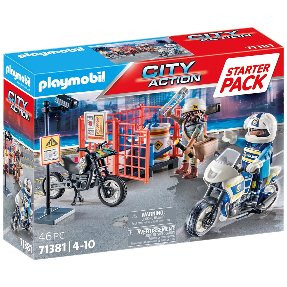 PLAYMOBIL City Action 71381 Polizei Starter Pack