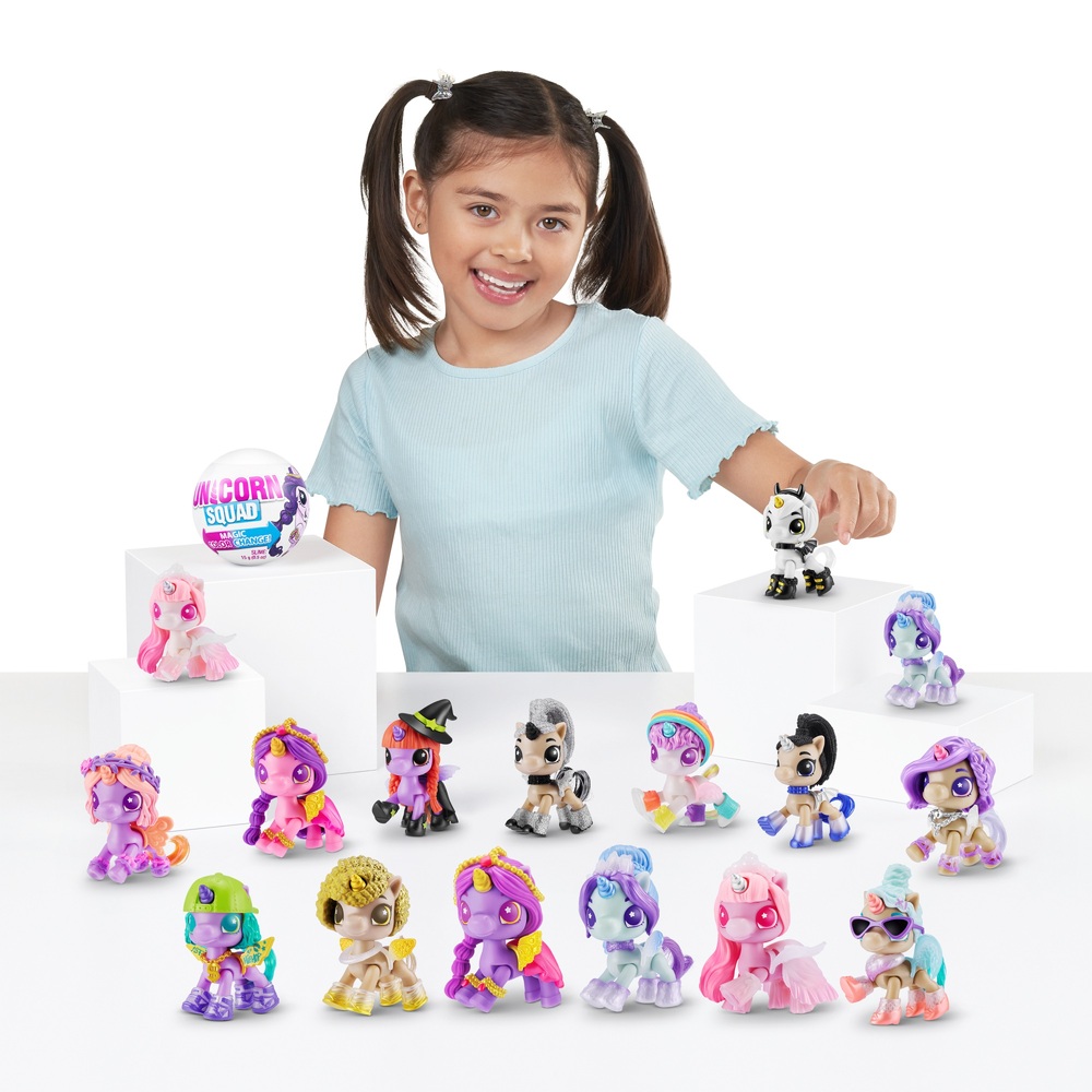 5 Surprise Unicorn Squad Series 7 Magic Colour Change by ZURU | Smyths ...