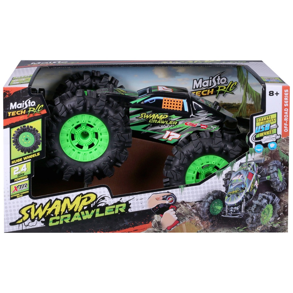 Maisto Tech Swamp Crawler Remote Control Car | Smyths Toys UK