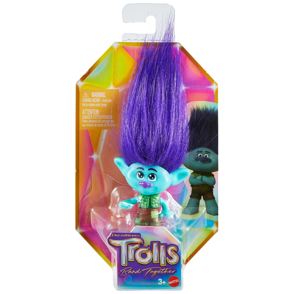 Trolls 3 Band Together Branch 13cm Small Doll | Smyths Toys UK