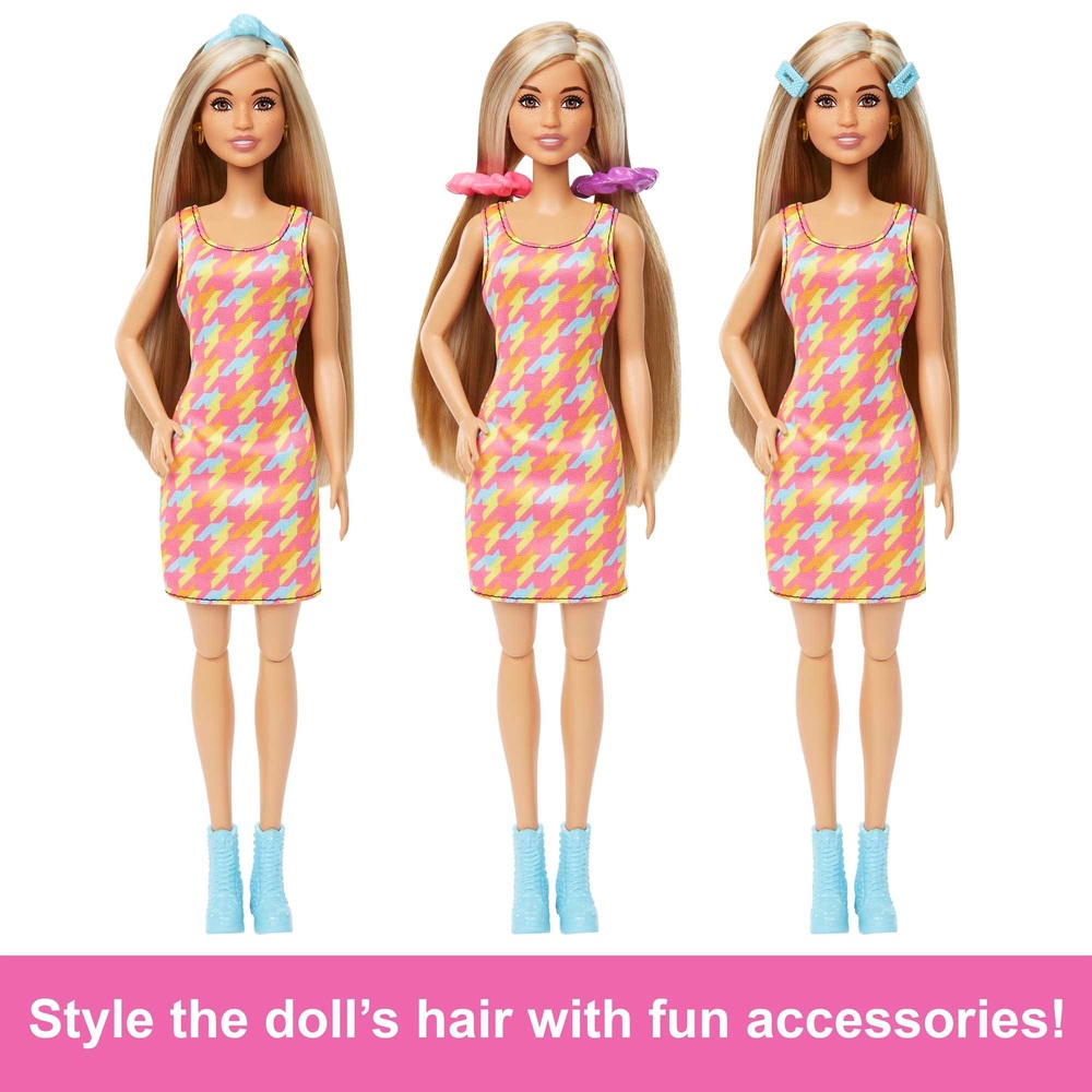 Barbie Rainbow Hair Doll Multi Color  Amazonin Toys  Games