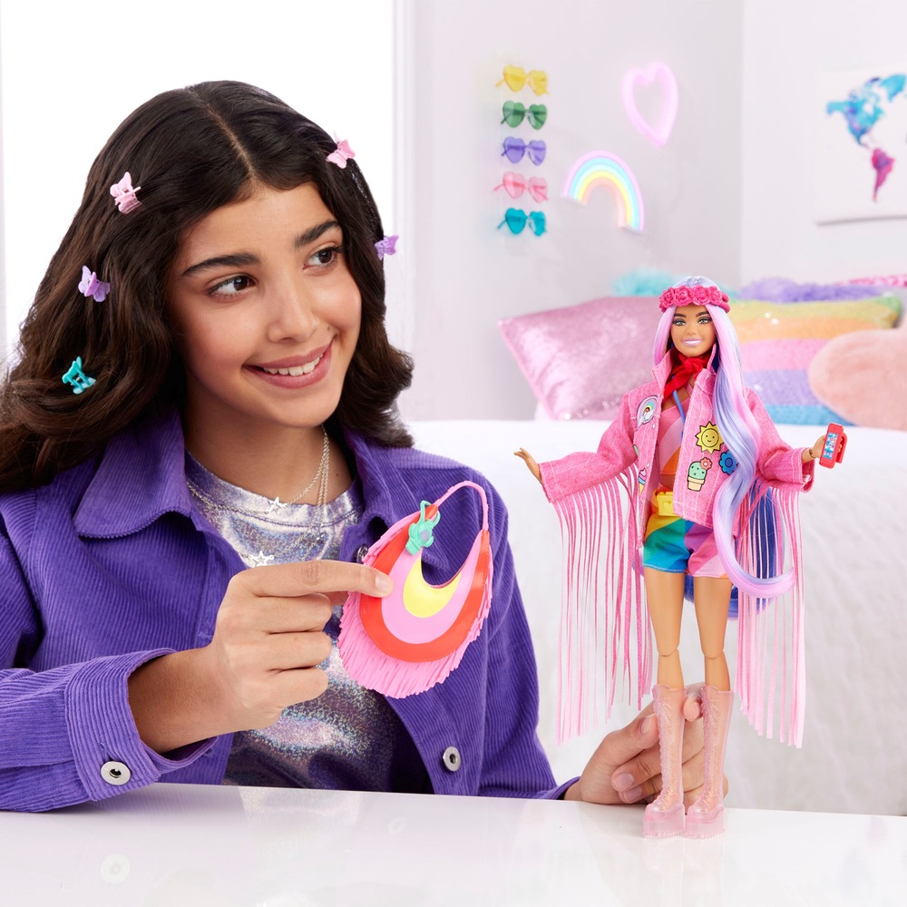 Mattel - Barbie Extra Mini Mini Doll, Extra Fly Desert [Used Very Good Toy]  Pa