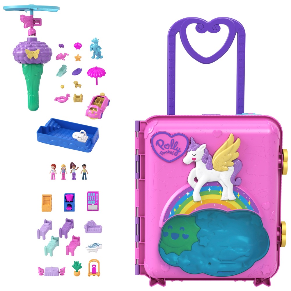 Polly Pocket Suitcase, Dolls & Dollhouses