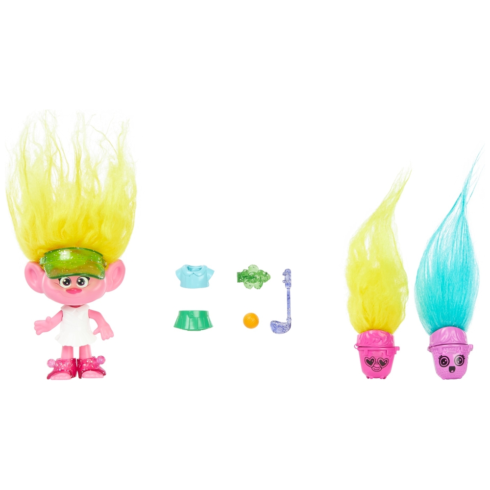 Trolls 3 Band Together Hair Pops Viva Small 10cm Doll | Smyths Toys UK