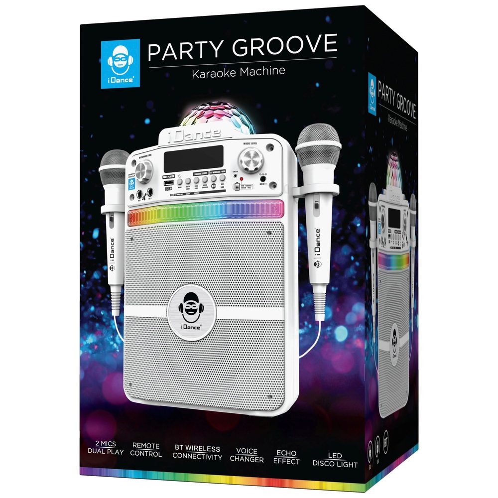 iDance Party Groove Karaoke Machine X1 Smyths Toys Ireland