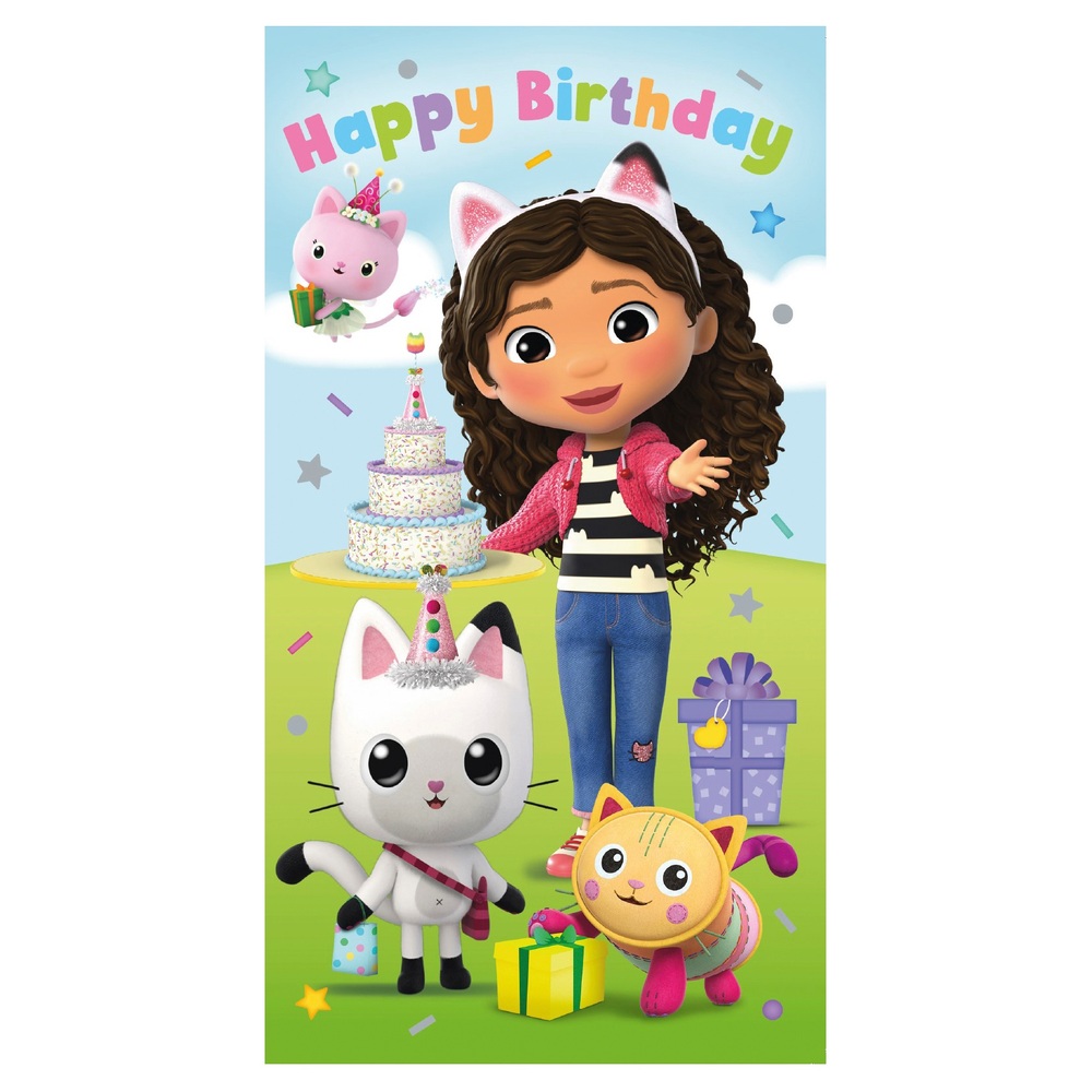 PartyDeco Gabby’s Dollhouse Katzenohren - 6 Luftballon-Haarreifen